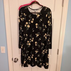 Women's Old Navy long sleeve dress, size XL